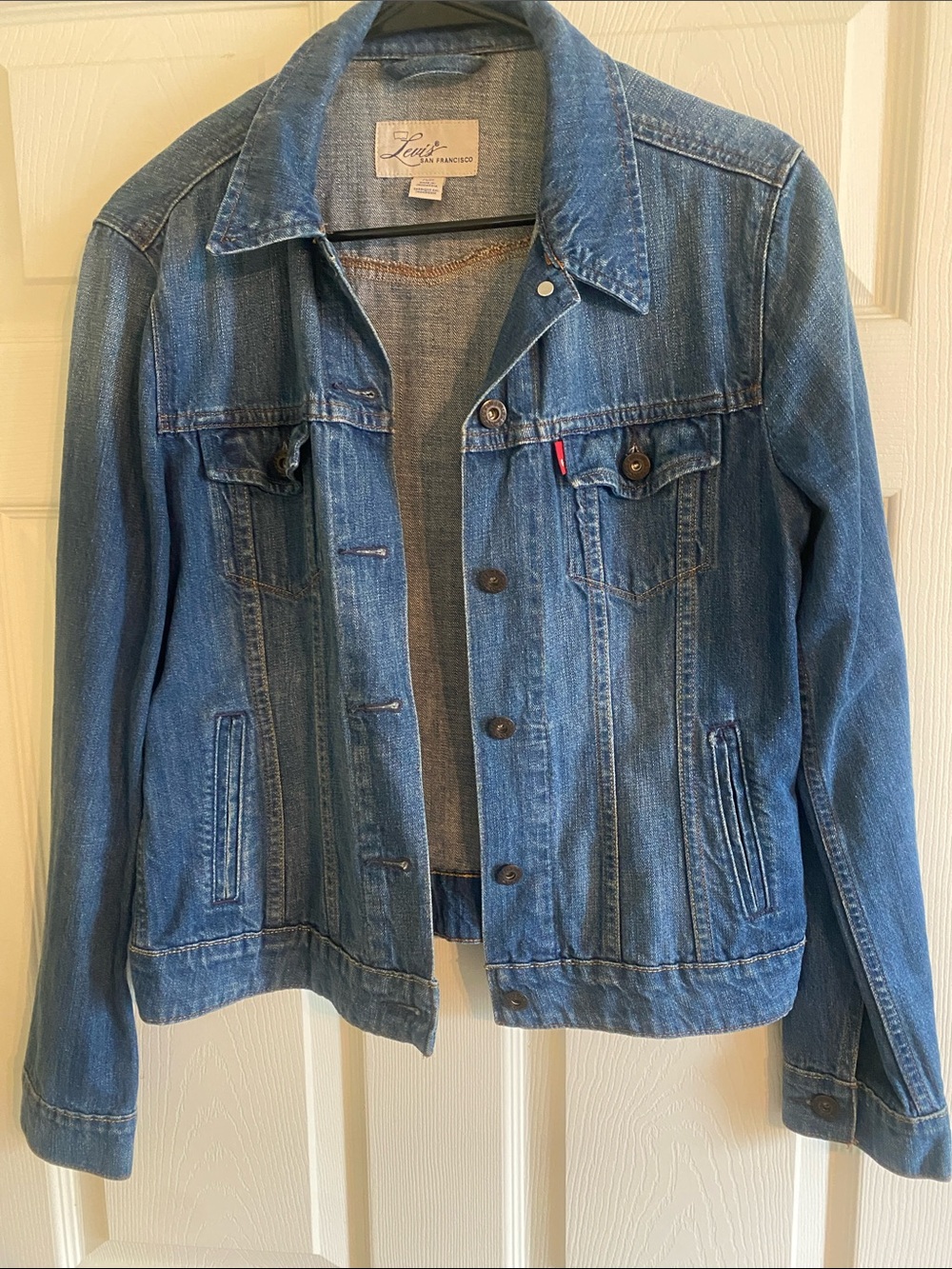 Levi's Classic Blue Denim Trucker Jacket
